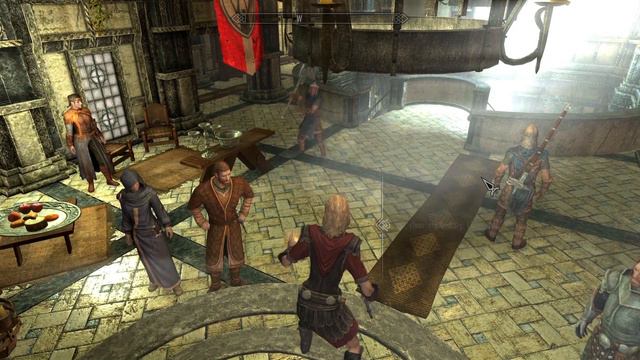 Windhelm Guard reacts on the murder of Elisif. Skyrim Anniversary Edition смотреть онлайн