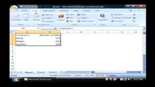 Computer Training : How to Make a Graph Using Excel смотреть онлайн