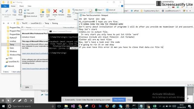 Parsing of txt file python смотреть онлайн