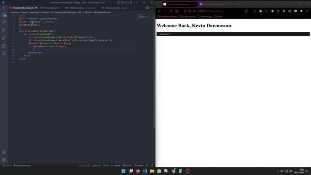 Cara Membuat Breadcrumb Dinamis Dengan LARAVEL смотреть онлайн