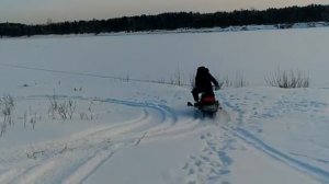 снегоход турист