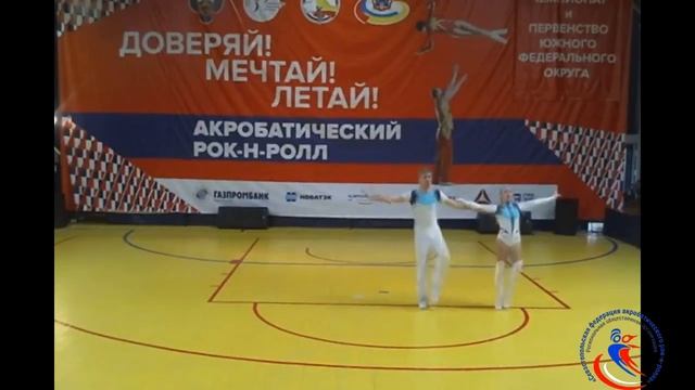 Путейко Артур - Конохова Анастасия Акробатический Рок-н-ролл смотреть онлайн