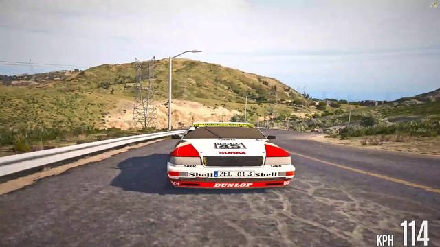 GTA 5 Audi V8 Quattro DTM 91 Mod oi3 FiveM DNB music смотреть онлайн