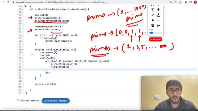 2521. Distinct Prime Factors of Product of Array Hindi смотреть онлайн
