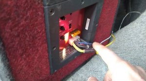 как подключить активный сабвуфер в машину, простой способ,автозвук