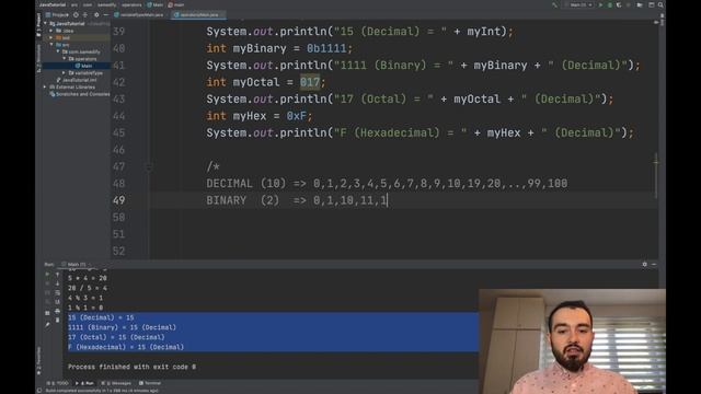 Learn Java Tutorial - 05 - Number Formats & Operators (Sayı Formatları ve Operatörler) #JAVA смотреть онлайн