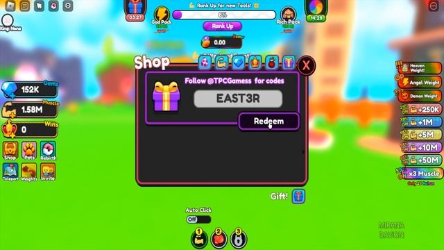 Roblox Strong Muscle Simulator New Code April 2023 смотреть онлайн