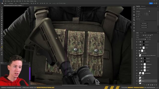 Turning Myself Into a Modern Warfare Operator Using Photoshop! смотреть онлайн