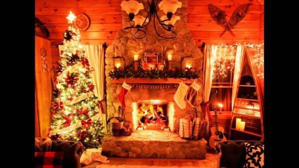 Новогодний релакс у камина (30 минут релакса)/ New Year's relaxation by the fireplace