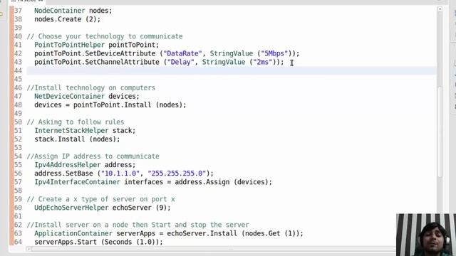 explaining first.cc file in ns3 смотреть онлайн