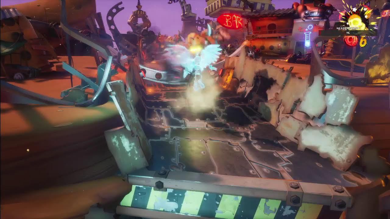 Прохождение Crash Bandicoot 4.