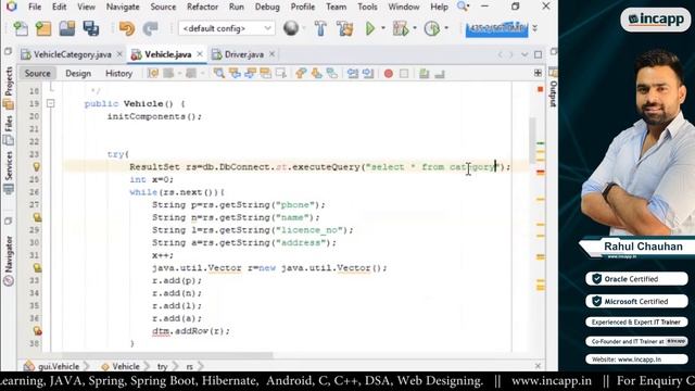 Part-05 Creating GUI Project Using JAVA | Java Project | Core Java | Incapp | Rahul Chauhan Sir смотреть онлайн