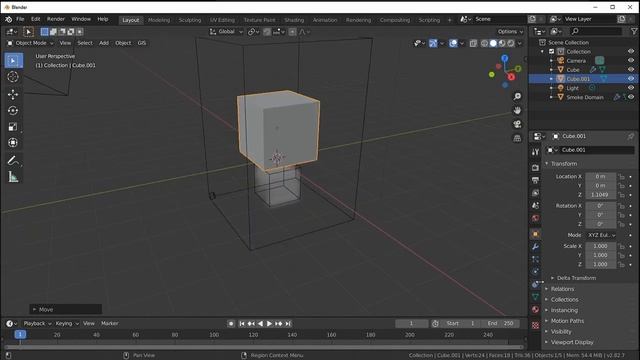 How to get Smoke Collisions in blender 2.82 | Quick Tip смотреть онлайн