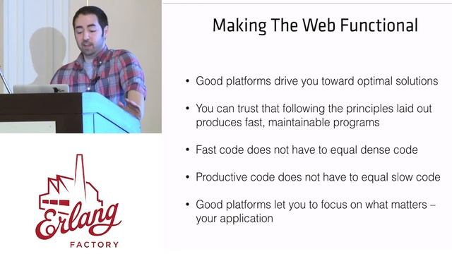 Erlang Factory SF 2016 Keynote Phoenix and Elm – Making the Web Functional смотреть онлайн