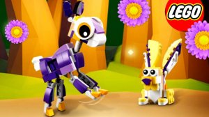 LEGO Creator 31125 Удивительные лесные обитатели Олень Обзор набора лего