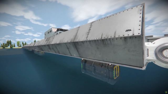 Space Engineers Ep64 Floating Bridge Concept смотреть онлайн