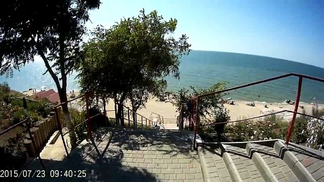 Экшн Камера SJ 5000. Дневная съемка. Приморский пляж. 1280х720/30