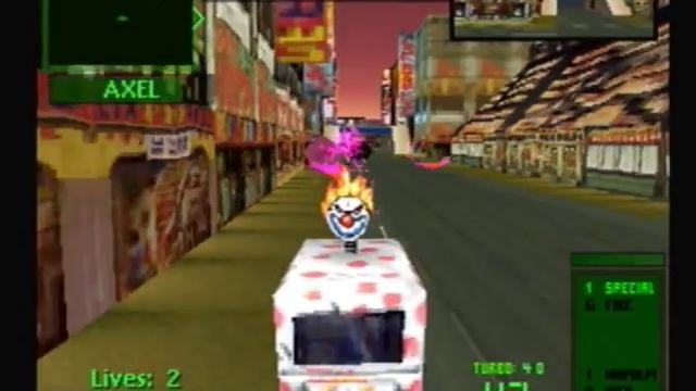 Twisted Metal 2 Sweet Tooth with Dark Tooth's Special Glitch смотреть онлайн