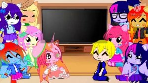 MLP Past Mane 7 +?? Reacts to Future|| Monday Blues & The magic of friendship grows || Part-10