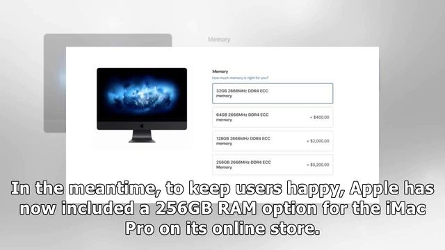 Apple Pairs 2017 iMac Pro With 256GB DDR4 EEC RAM For $5200 смотреть онлайн