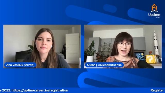 Uptime Speaker Chat with Olena Kutsenko смотреть онлайн