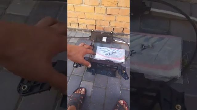 Как установить ручник на Renault Grand Scenic 2 после его ремонта смотреть онлайн