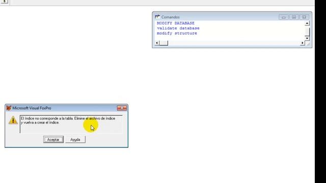 Como reparar base de datos dañada en foxpro смотреть онлайн