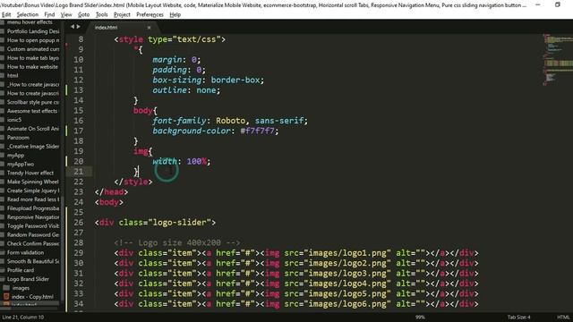 Brand Logo Slider Using Html, CSS & jQuery Slick Carousel Tutorial смотреть онлайн