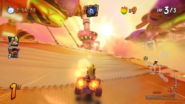 Crash Team Racing Nitro Fueled - All Bosses + Cutscenes смотреть онлайн
