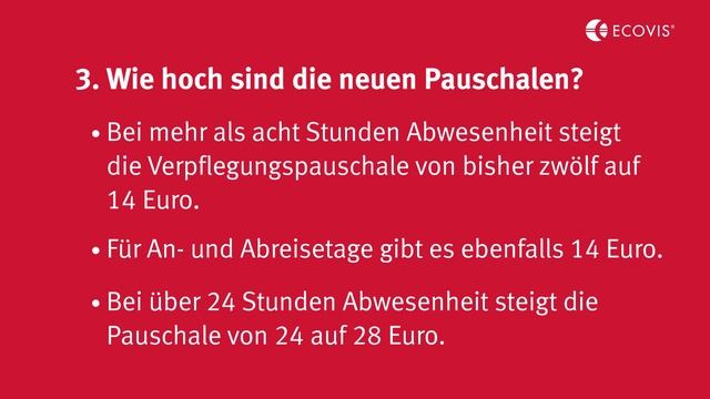 Reisekosten 2020: Neue Verpflegungspauschalen und Übernachtungspauschale für Lkw-Fahrer смотреть онлайн