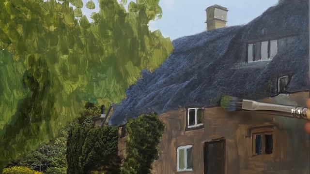How to Paint a Thatched Cottage | Episode 173 смотреть онлайн
