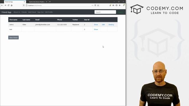 More Rails Associations - Ruby On Rails Friend List App #9 смотреть онлайн