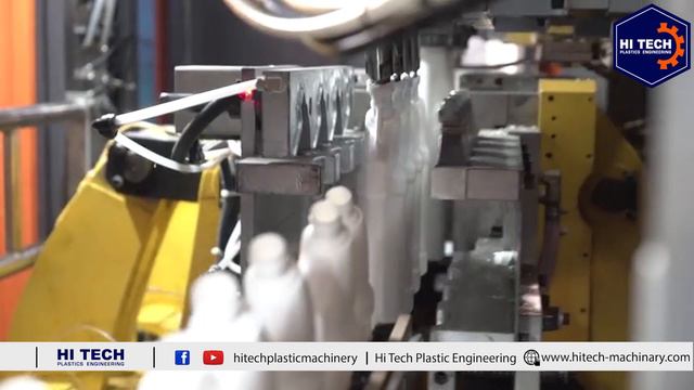 Extrusion blow Molding Machine | How to Manufacture HDPE Bottles | Hi-Tech Plastic Engineering смотреть онлайн