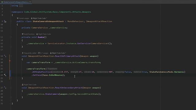Приятная стрельба в Unity. Отдача и другие эффекты смотреть онлайн