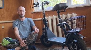 KUGO KIRIN C1 PLUS.Три поколения тестируют электроскутер.