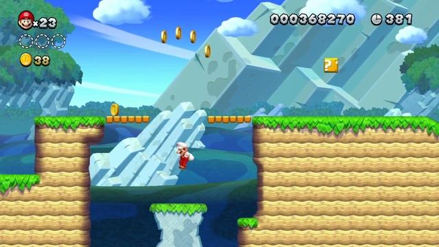 New Super Mario Bros U - Part 2 "Moving Mushrooms?" смотреть онлайн