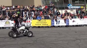 Трюки на квадроцикле