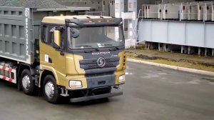 Самосвал SHACMAN X3000 8X4 в работе!