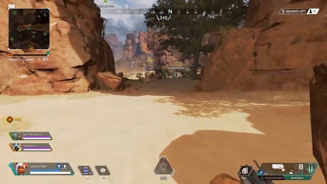 Winning a Apex Legends match while freezing смотреть онлайн