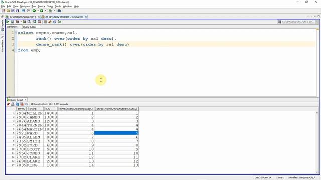 Oracle interesting questions and answers | SQL to find the N th maximum salary смотреть онлайн