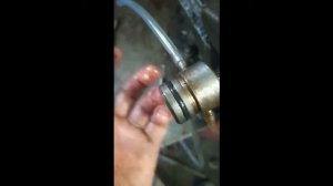 Ремонт насоса коробки подач ,токарного станка 1 к 62