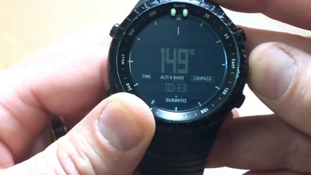Suunto Core All Black Watch Basic Features смотреть онлайн