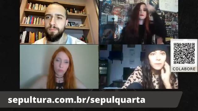 SepulQuarta - LIVE Q&A with Fernanda Lira, Angélica Burns, Mayara Puertas & Eloy Casagrande смотреть онлайн