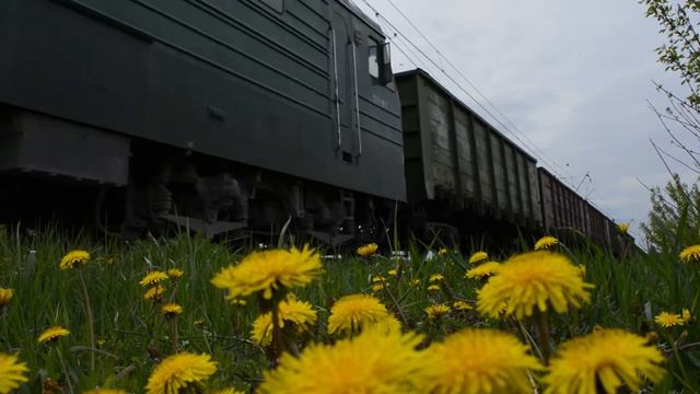 Грузовой поезд, freight train Russia смотреть онлайн