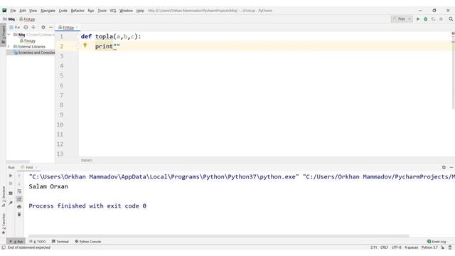 Python Funksiyalar AltProqramlar Lambda funksiyası ORXAN MƏMMƏDOV смотреть онлайн
