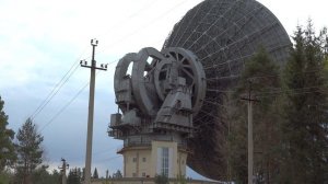 Радиотелескоп РТ-64 под Калязиным