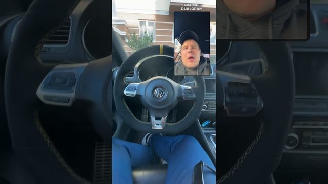 Перетяжка руля в Алькантару, Volkswagen Golf 6 GTI.