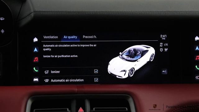 2022 Porsche Taycan 4S Carrara White Metallic | U6599 смотреть онлайн