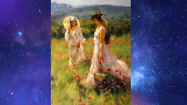 Paintings of genius Spanish artist Vicente Romero Redondo смотреть онлайн