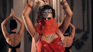 Beauty arabic east dance